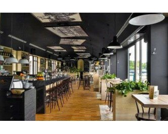 Tư vấn thiết kế quán cafe 1 tầng đẹp 2022 (Giảm thiểu chi phí)