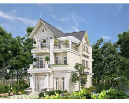 15 mẫu biệt thự nhà vườn 3 tầng với không gian sống chất lượng