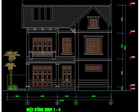 20 File cad biệt thự đầy đủ và chi tiết (Download Free)